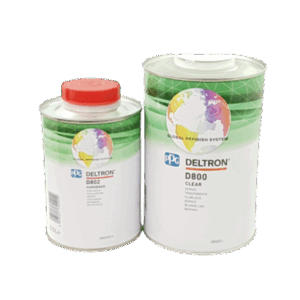 PPG DELTRON D800 CLEARCOAT & D802 HARDENER KIT